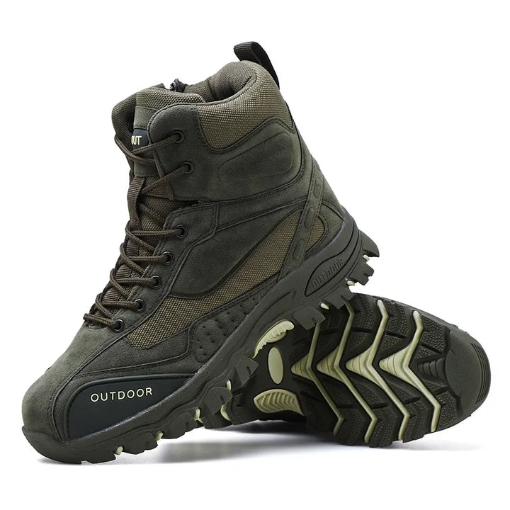 HQ Leather Warm Winter Ankle Boots