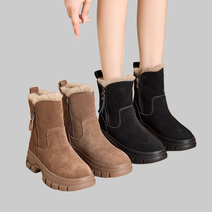 Cozy High-Top Snow Boots