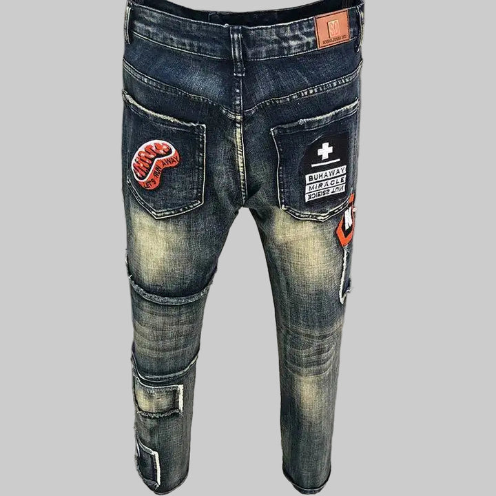 Slim Fit Bootcut Stretchy Jeans