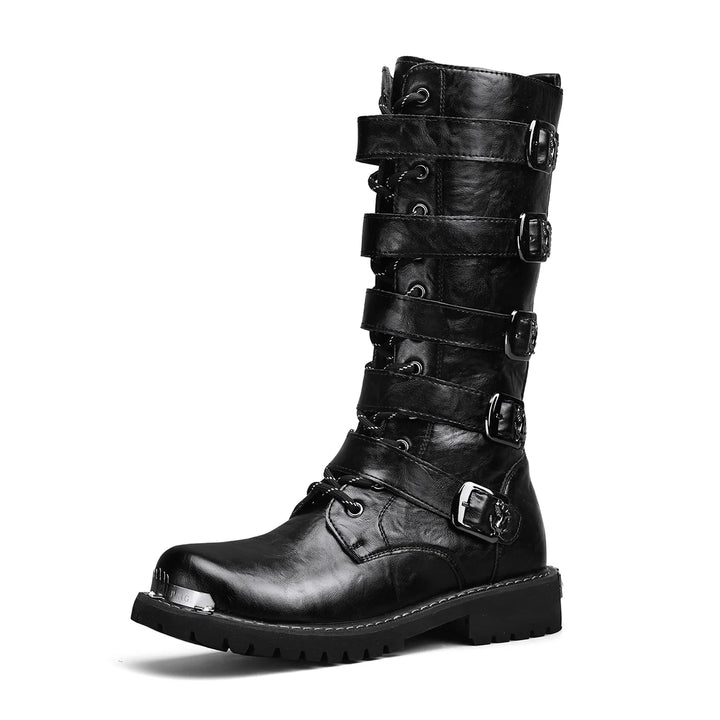 All-Season High-Top Casual Motorcycle Boots