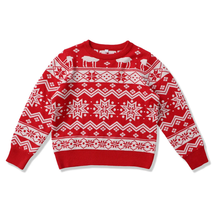 Parent-Child Family Christmas Sweaters