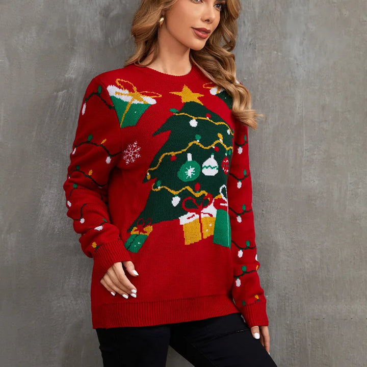 Winter Lazy Knitted Christmas Gift Sweater
