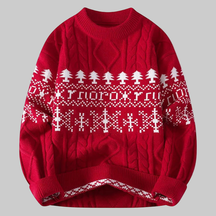 Cross-Border Christmas Crew Neck Sweater
