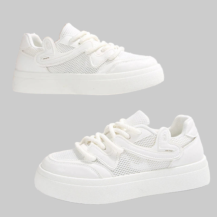 Chunky Platform Breathable Mesh Sneakers