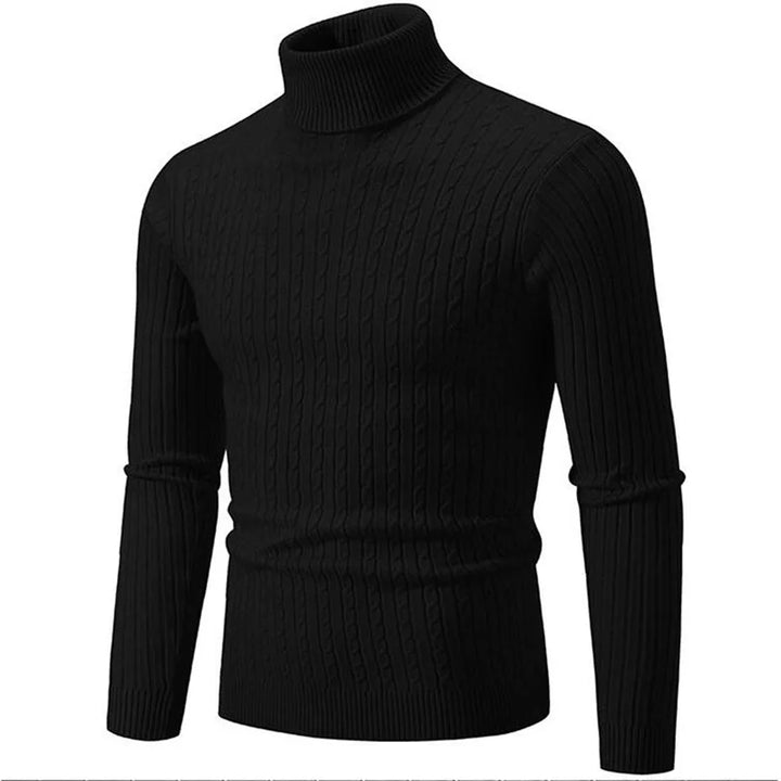 Classic Solid Turtleneck Sweaters