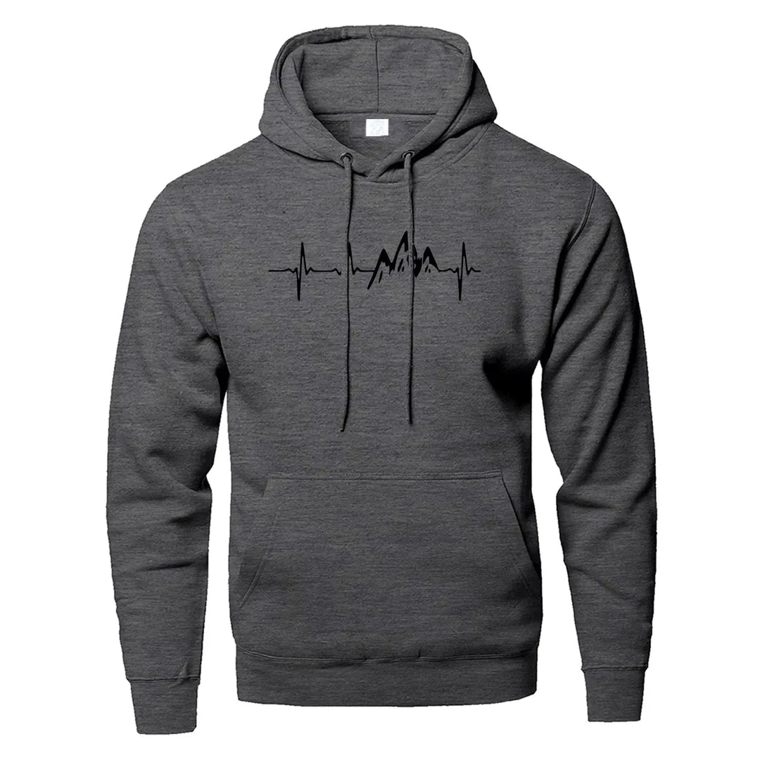 Mountain Heartbeat Unisex Hoodies