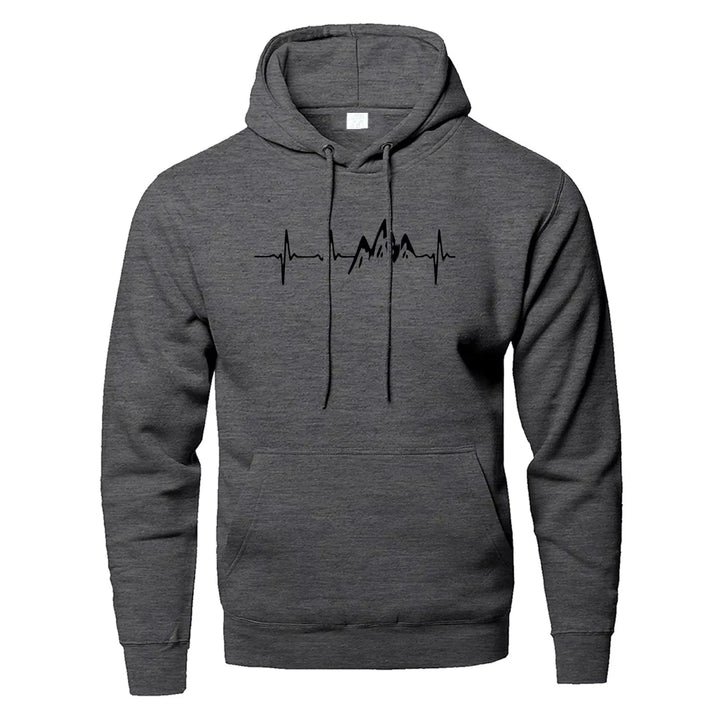Mountain Heartbeat Unisex Hoodies
