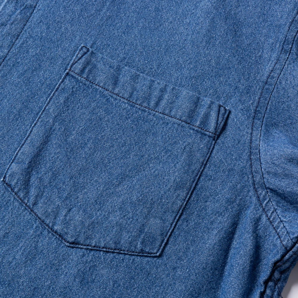 100% Cotton Long Sleeve Western Denim Shirt