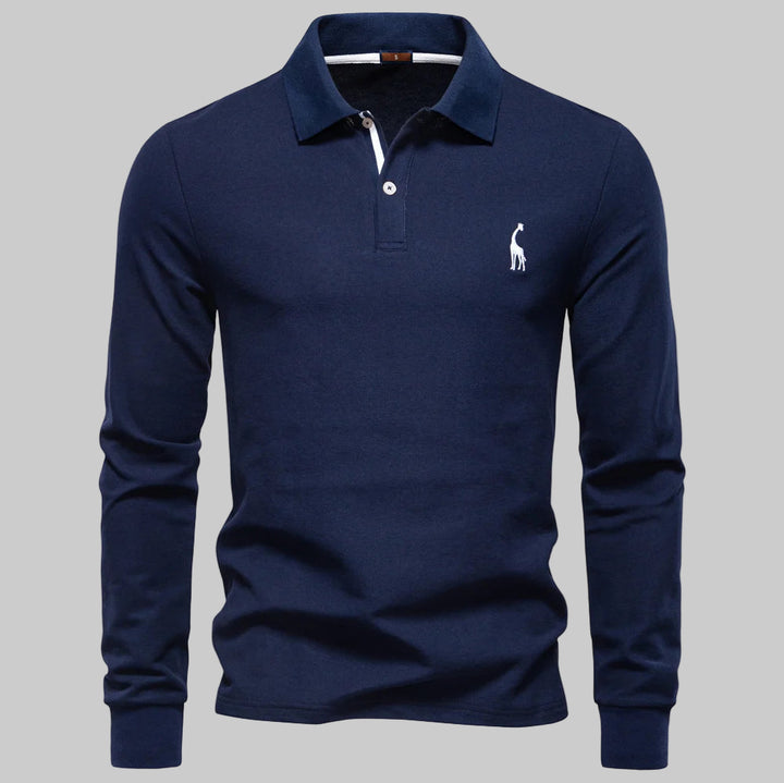 Business Casual Long Sleeve Polo