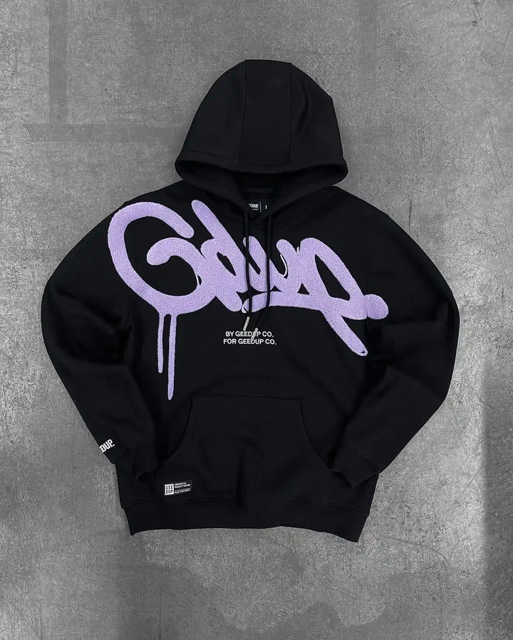 Vintage GEEDUP Y2K Oversized Hoodies