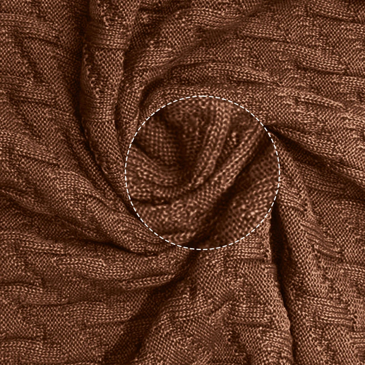 Shawl Collar Cable Knit Sweater
