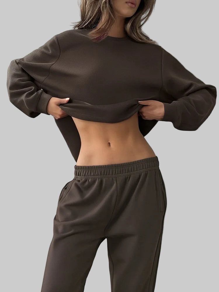 Oversized 2-Piece Outfit Tracksuit Set