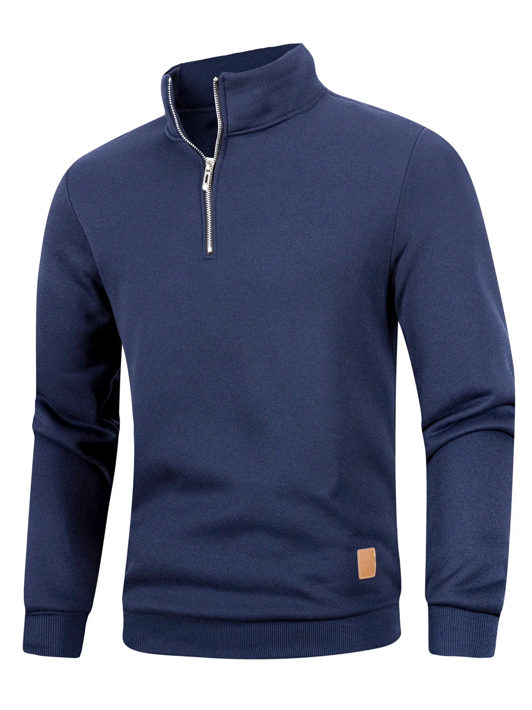 Slim Fit Lightweight Mock Neck Sweaters