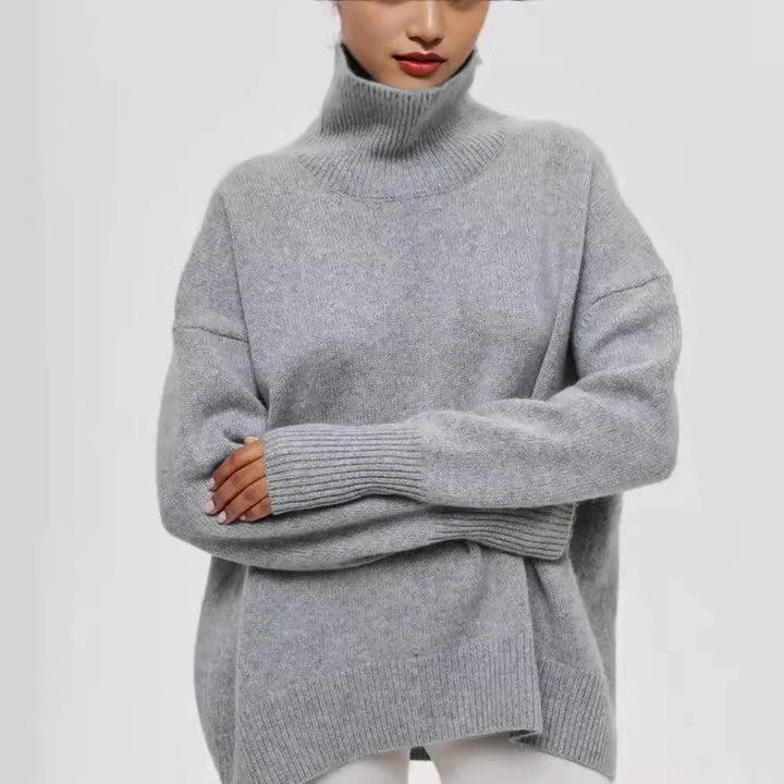 Cozy Thickened Fleece Turtleneck Sweater