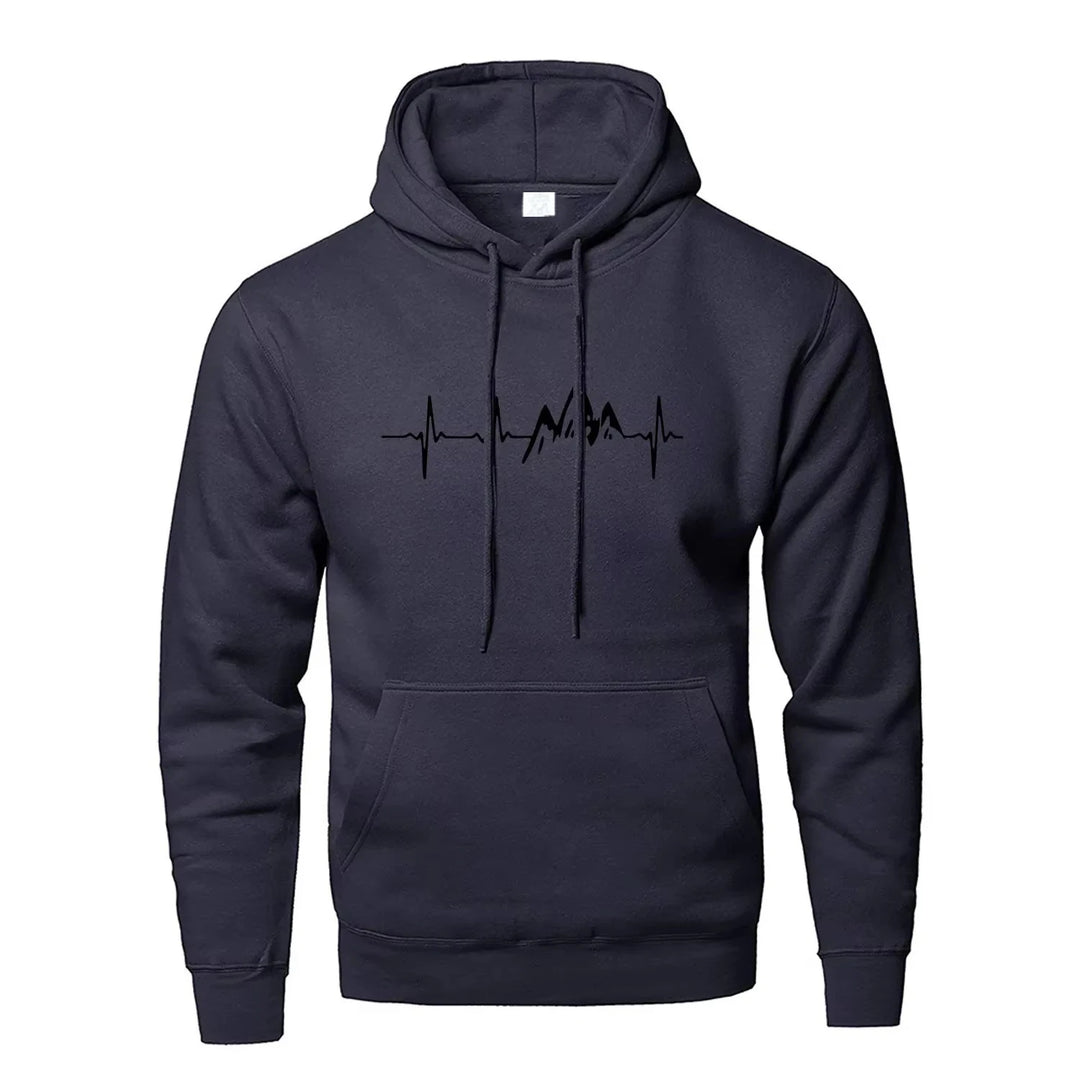 Mountain Heartbeat Unisex Hoodies