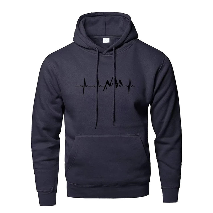 Mountain Heartbeat Unisex Hoodies