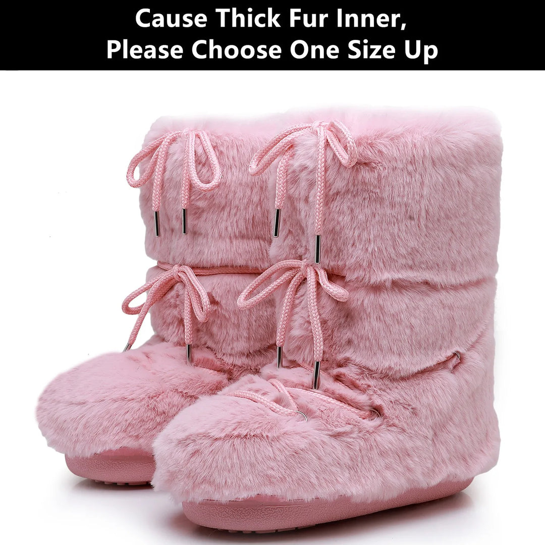Warm Waterproof Non-Slip  Winter Boots