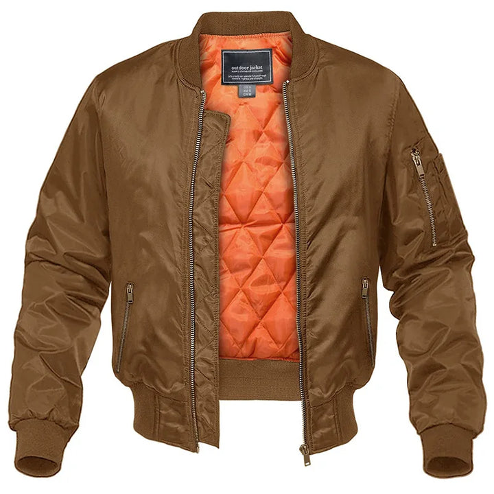 GUNAR | Thick Warm Windproof Aviator Bomber Jacket