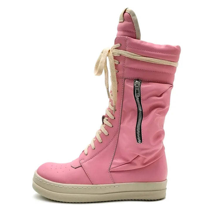 Trending Leather Unisex Motorcycle Boots