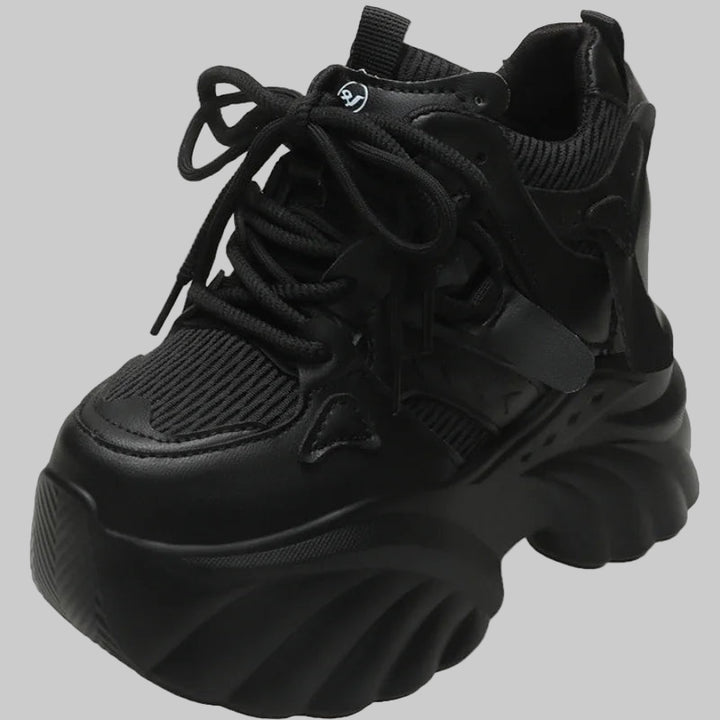 High-Top Platform Sneakers