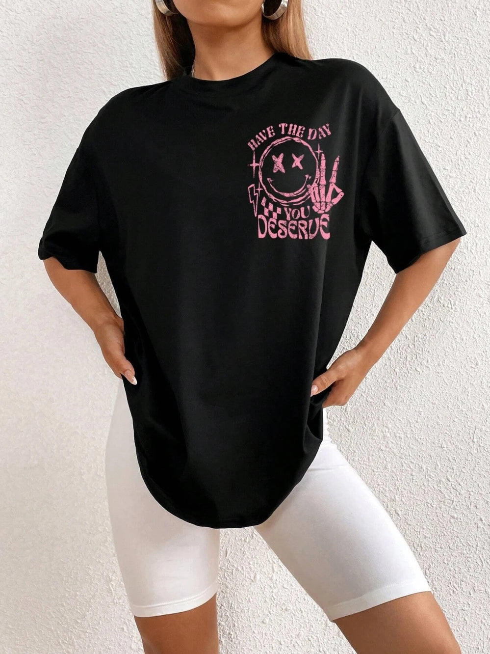 Pure Cotton American Style Printed T-Shirt
