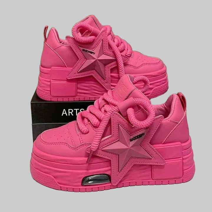 Star Designer Platform Sneakers