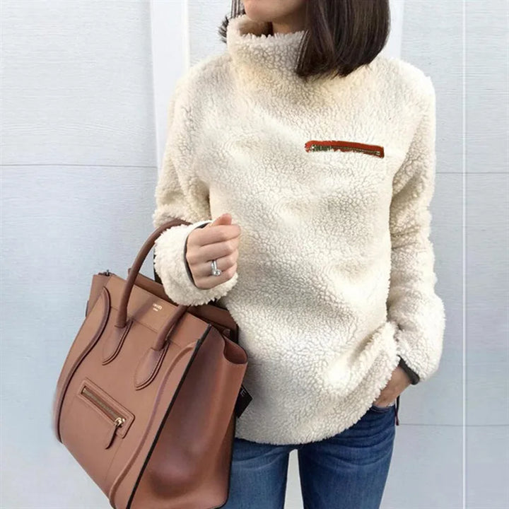 Ultra Cozy Solid Color Turtleneck Sweater