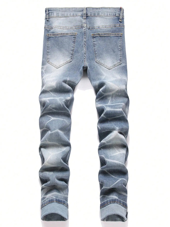 Casual Slim Fit Stretch Skinny Denim Jeans