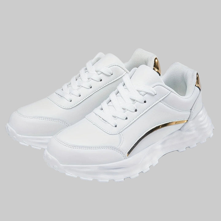 Lightweight Lace-Up Casual Sneakers
