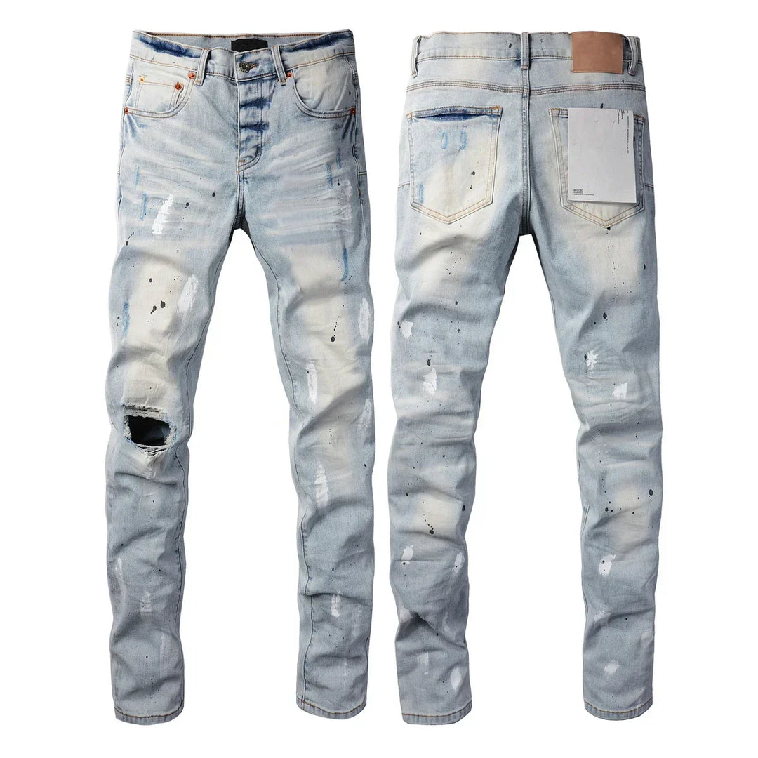 American Ripped Stretch Skinny Jeans