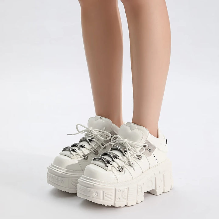 Gothic Ankle Rock Punk Style Boots