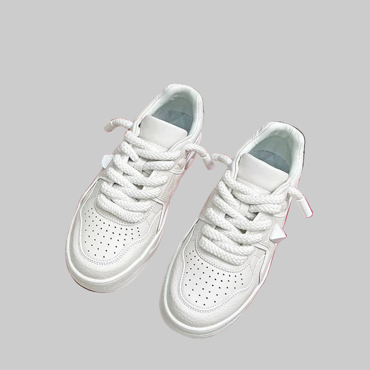 Chunky Platform Sneakers for Height Boost in Harajuku Style