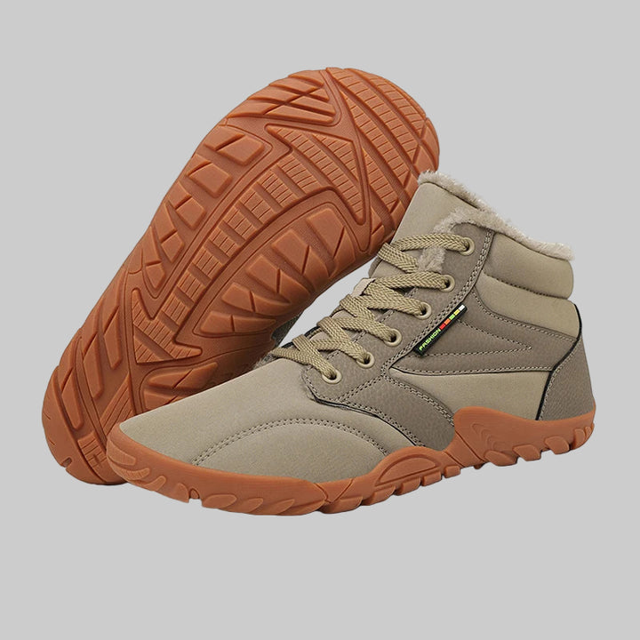 Barefoot Orthopedic Unisex Leather Snow Boots
