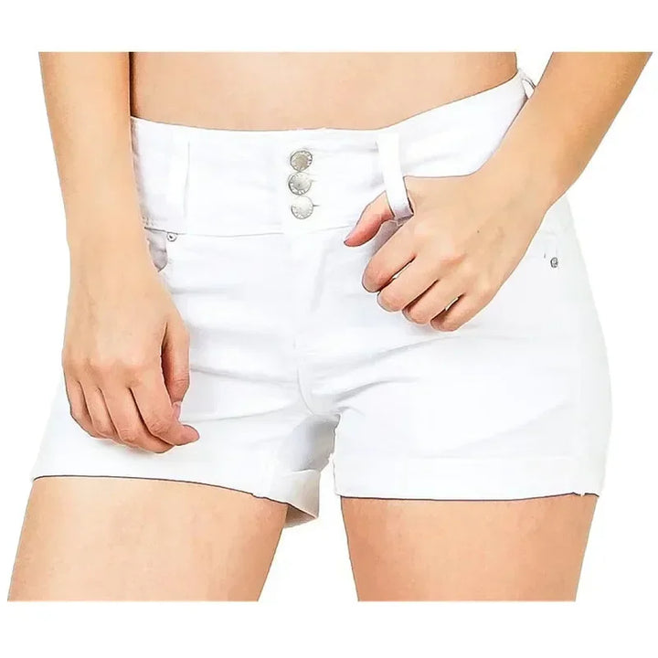 Women's Summer Denim Stretch Shorts