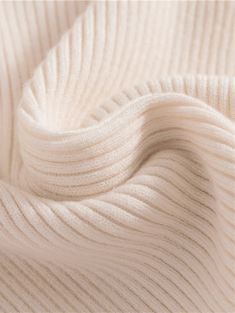 Cozy Cashmere Knit Turtleneck Sweater