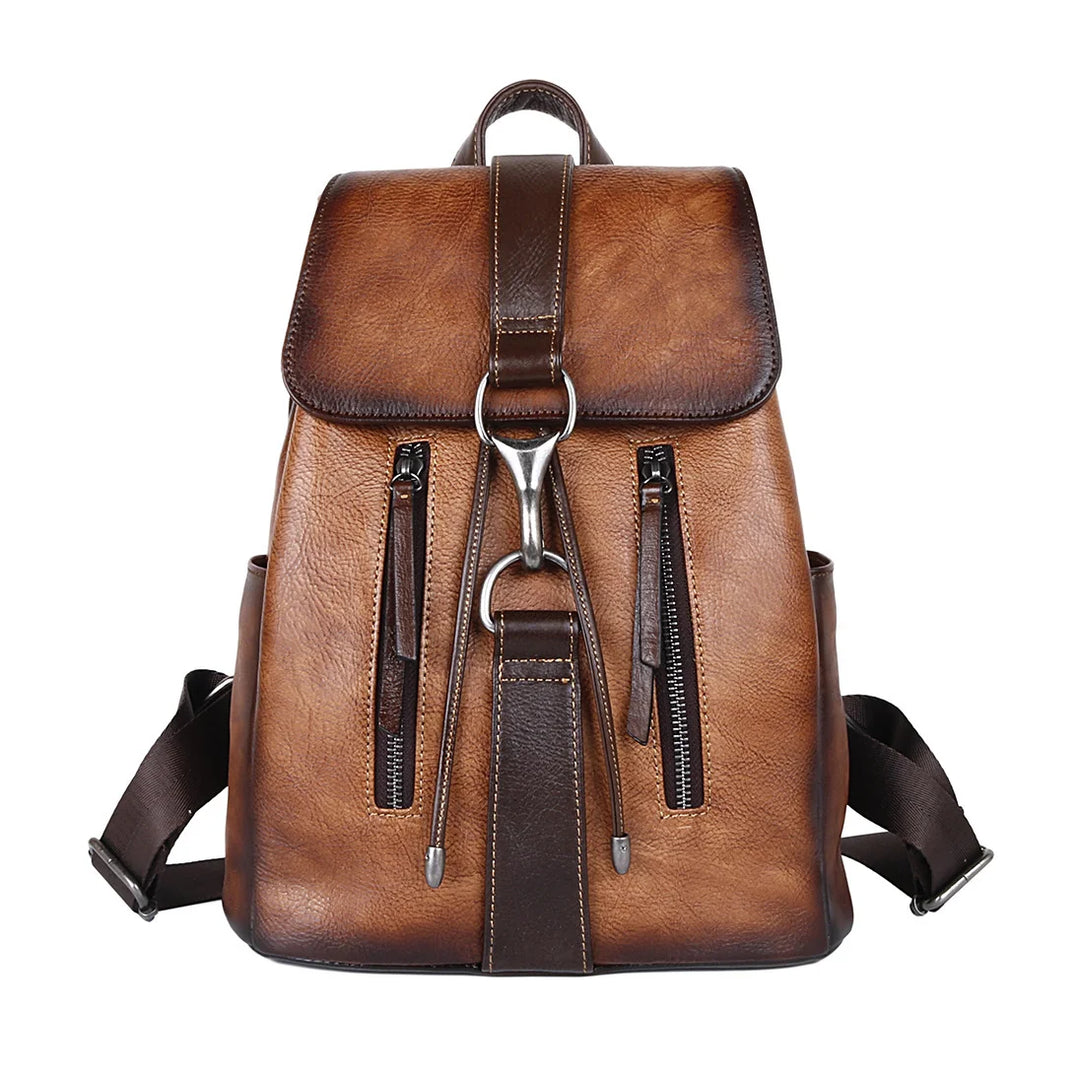 Genuine Leather Vintage Anti-Scratch Cowhide Shoulder Bag