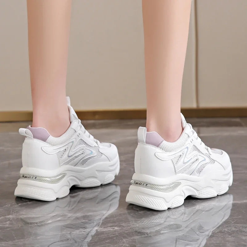 Breathable Mesh Non-slip Chunky Sneakers