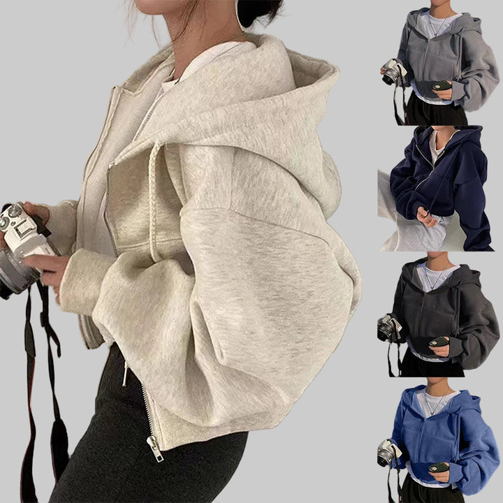 Fleece Lined Hooded Sweatshirt