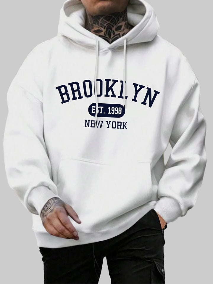 Brooklyn Est 1998 New York Oversized Hoodies