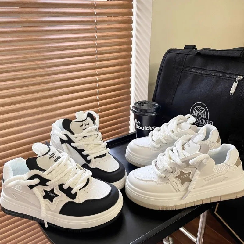 Campus Style Off-White Designer Sneakers