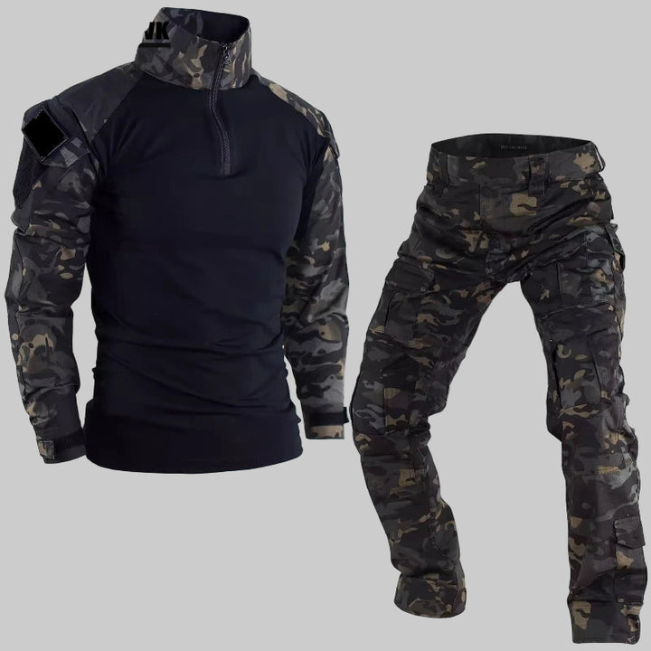 Tactical Lightweight Quick-Dry Camo Combat Training Set