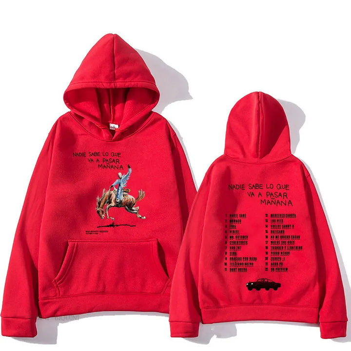 Bad Bunny RIP Unisex Hoodies