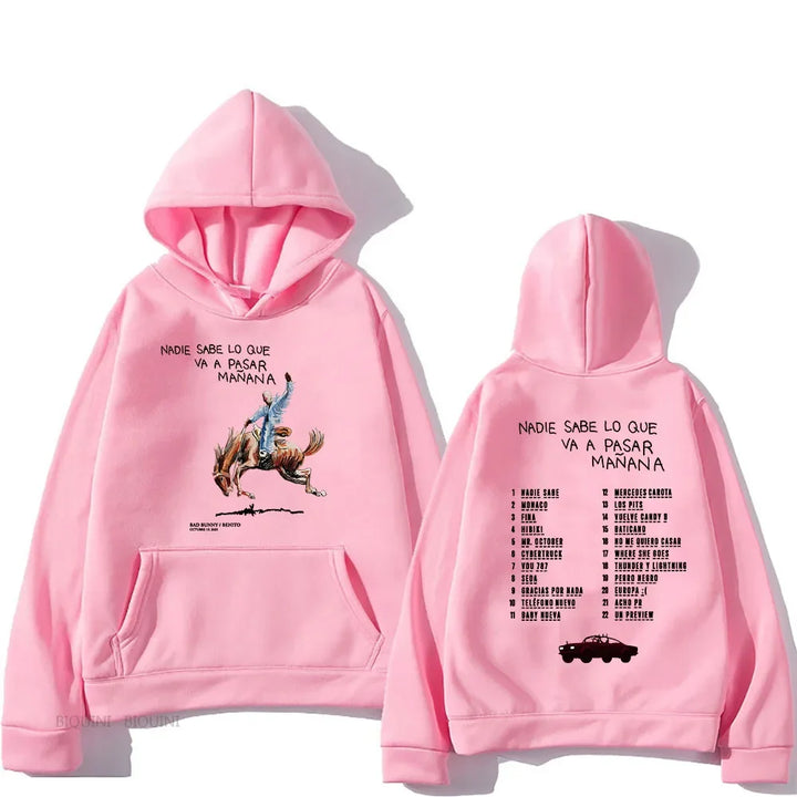 Bad Bunny RIP Unisex Hoodies
