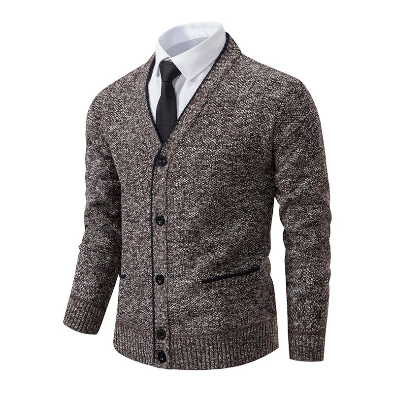 Casual Winter V-Neck Knitted Cardigan