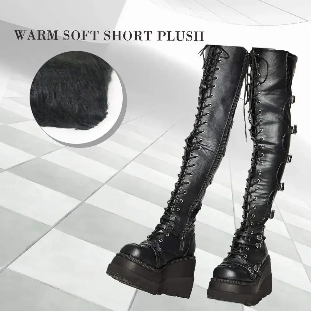 Premium Over-the-knee Cosplay High Platform Boots