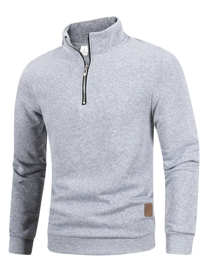 Slim Fit Lightweight Mock Neck Sweaters