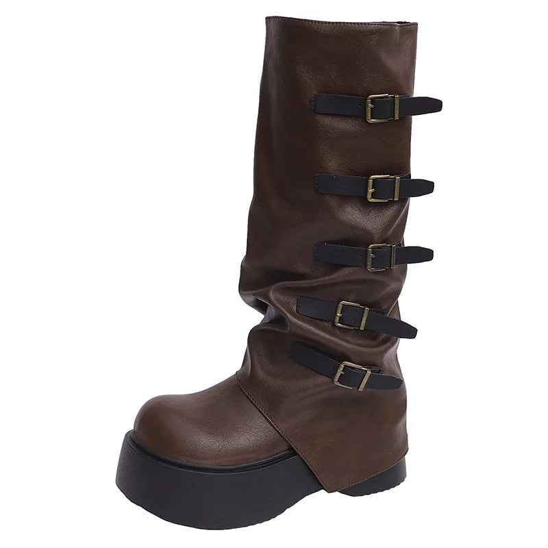 Stylish Winter Knee-High Boots