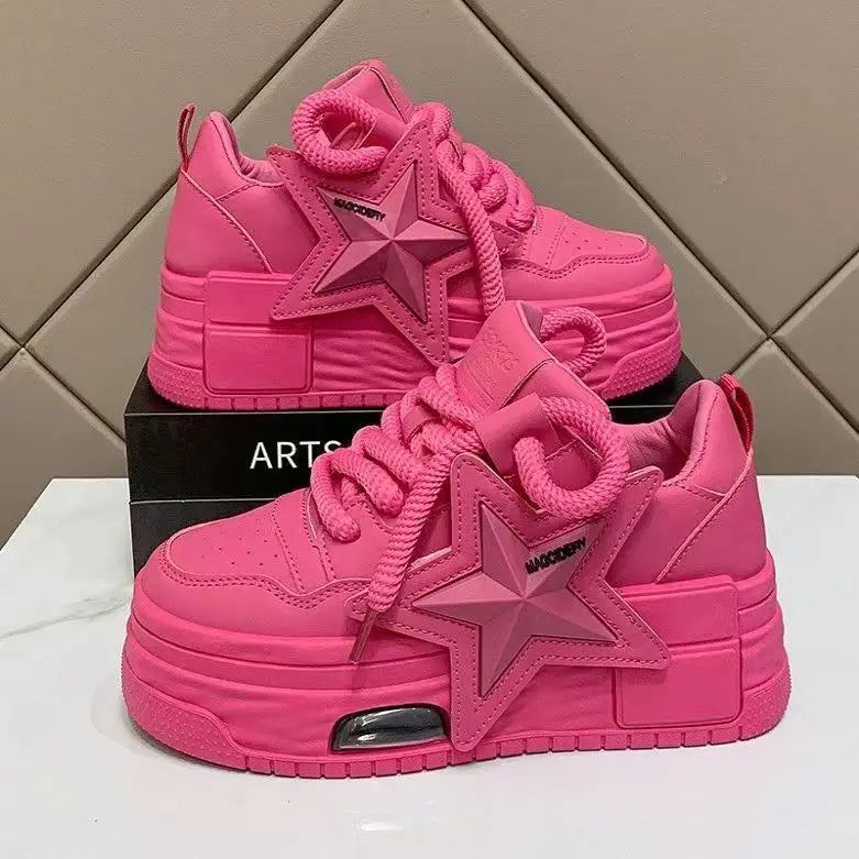 Star Designer Platform Sneakers