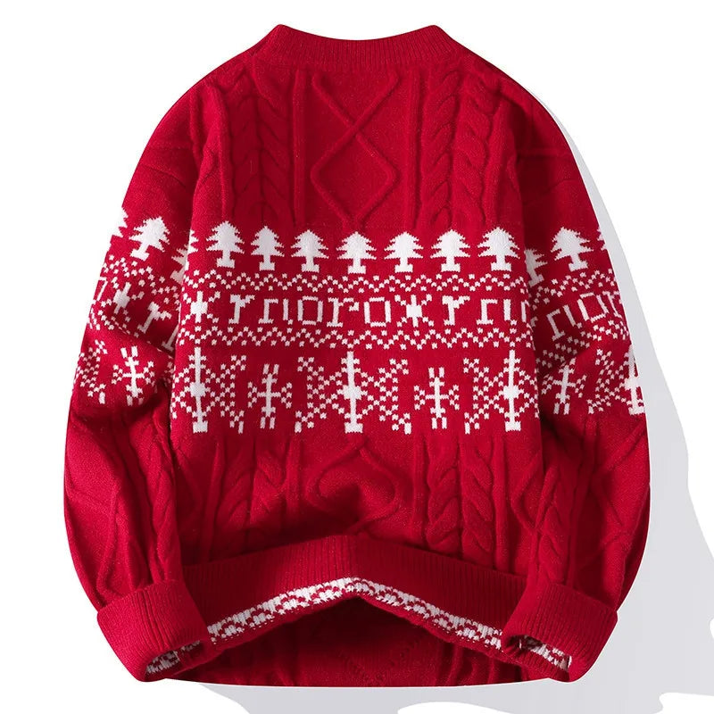 Cross-Border Christmas Crew Neck Sweater