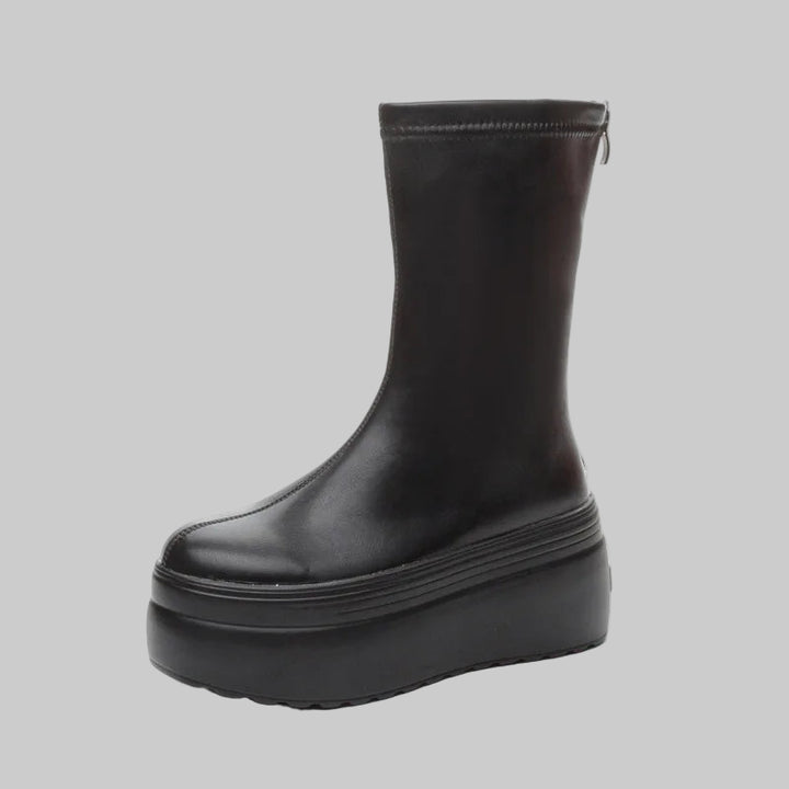 8cm Platform Slip resistant Winter Ankle Boots